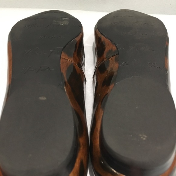 Marc Fisher Animal-print Patent Flats in Sz7 (EUC) - Picture 7 of 7